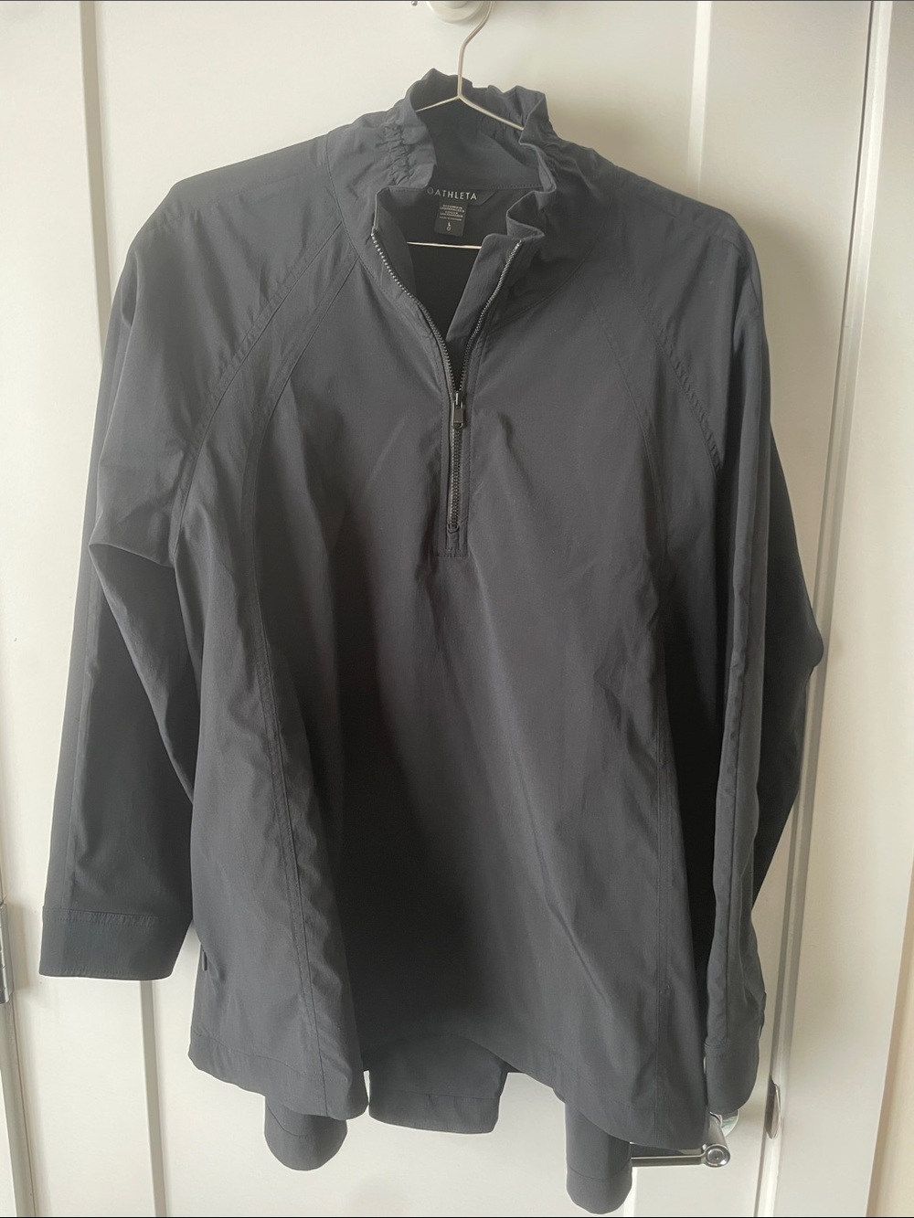 Athleta Black Women's Lightweight Half-Zip Jacket
